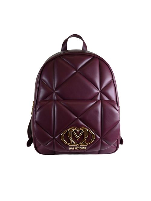 Embossed zaino LOVE MOSCHINO | JC4037PP1NLC0552